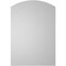 Ekena Millwork Arch Top Surface Mount PVC Gable Vent: Functional, w/ 2"W x 2"P Brickmould Sill Frame, 26"W x 38"H GVPAR26X3803SF - alternate 2